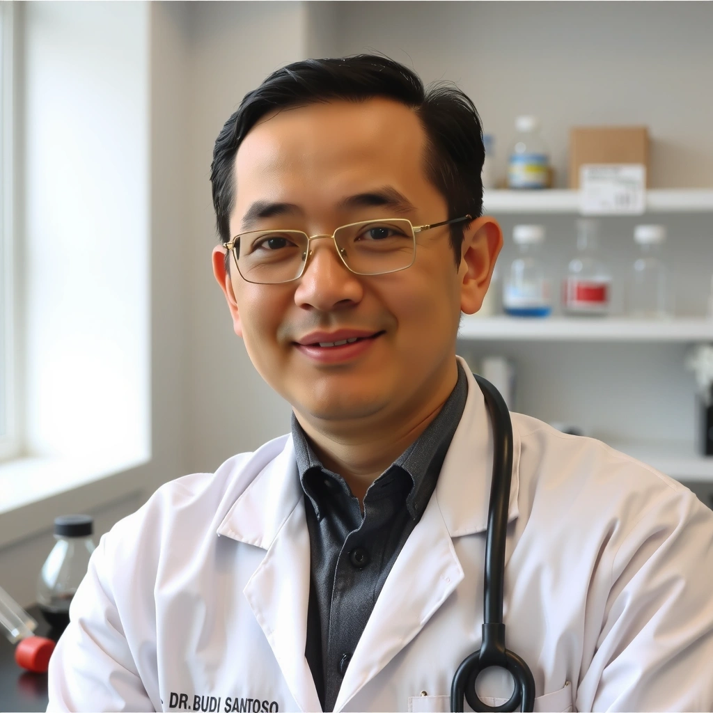 Dr. Budi Santoso - PhD Biochemistry