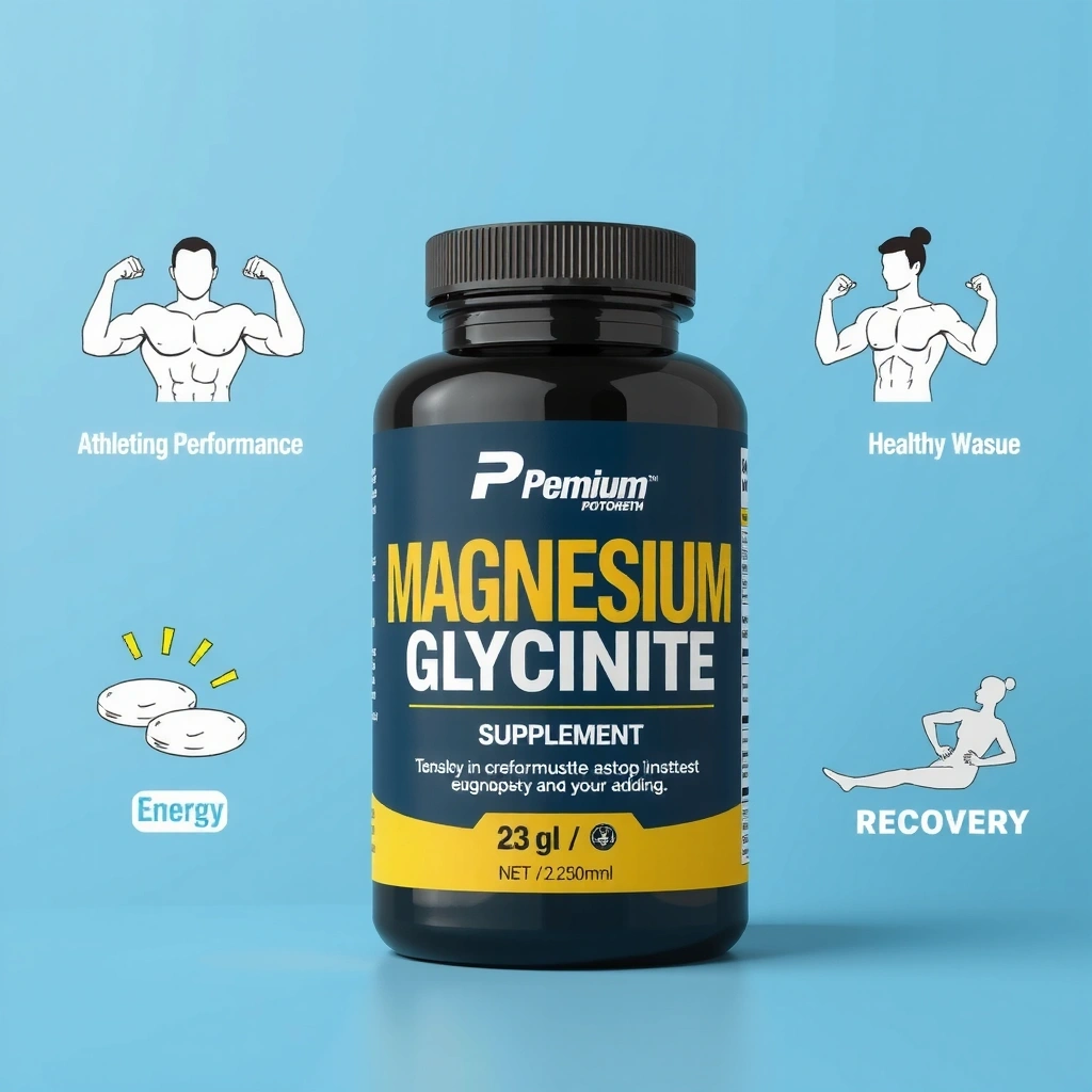 Magnesium Energy and Muscle Support Supplements