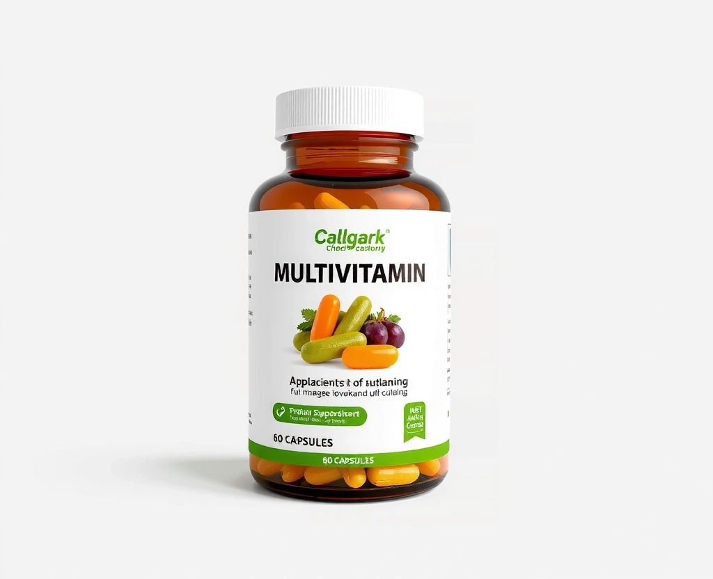 Complete Multivitamin Complex bottle with 60 capsules